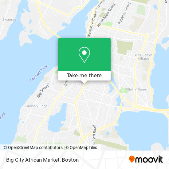 Mapa de Big City African Market