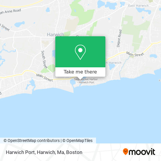 Harwich Port, Harwich, Ma map