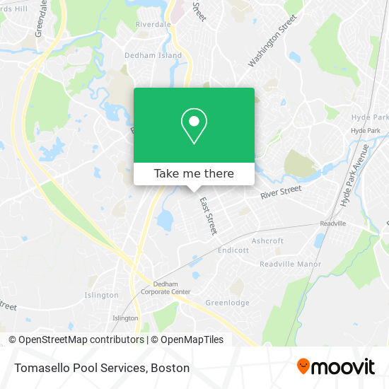 Tomasello Pool Services map