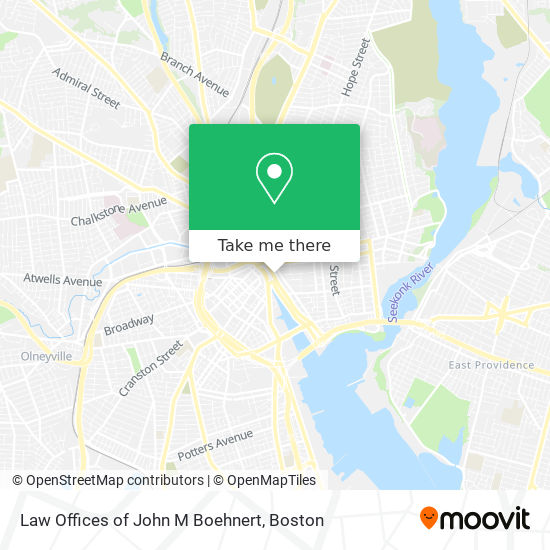 Mapa de Law Offices of John M Boehnert