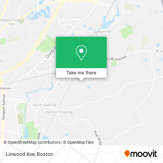 Mapa de Linwood Ave