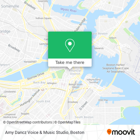 Mapa de Amy Dancz Voice & Music Studio