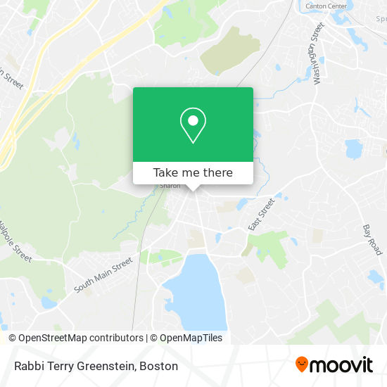 Rabbi Terry Greenstein map