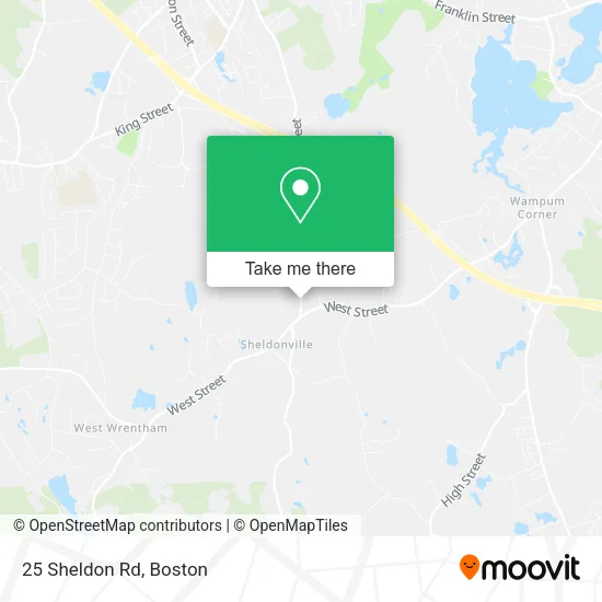 25 Sheldon Rd map