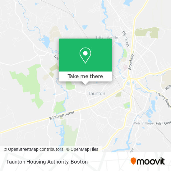 Taunton Housing Authority map