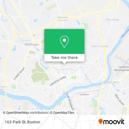 Mapa de 163 Park St