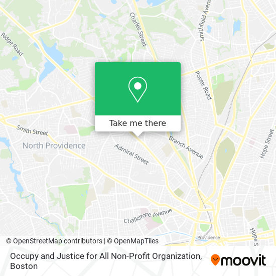 Mapa de Occupy and Justice for All Non-Profit Organization