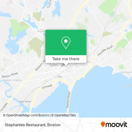 Stephanies Restaurant map