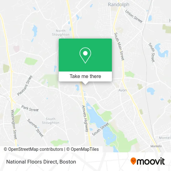 National Floors Direct map