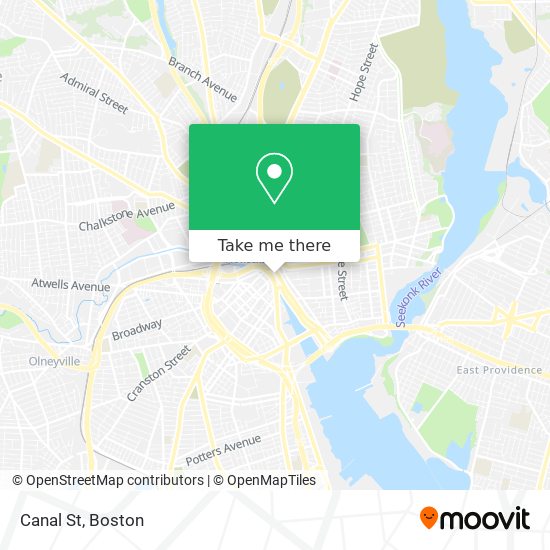 Mapa de Canal St