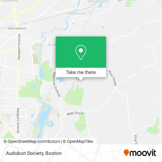 Audubon Society map