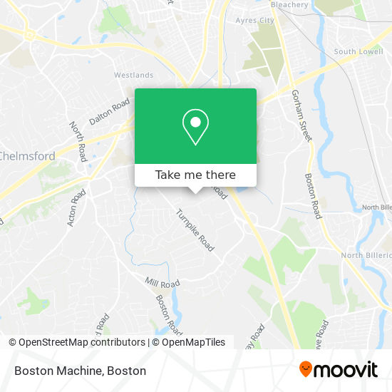 Boston Machine map