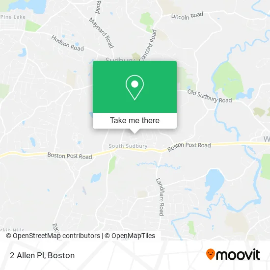 2 Allen Pl map