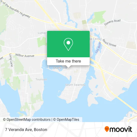 7 Veranda Ave map