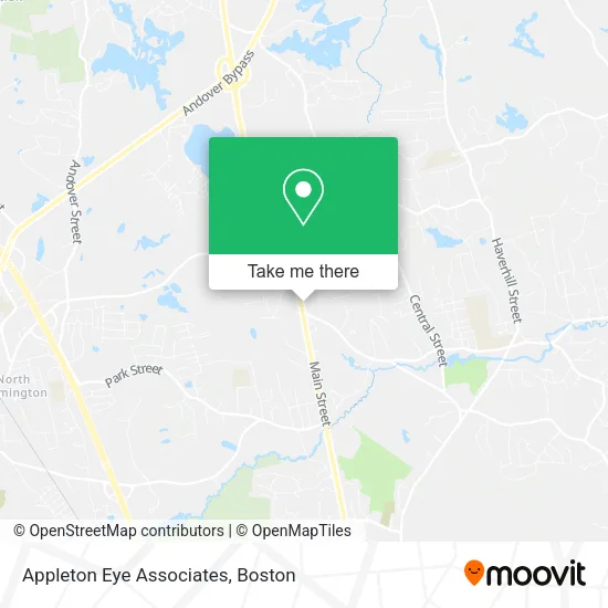 Appleton Eye Associates map