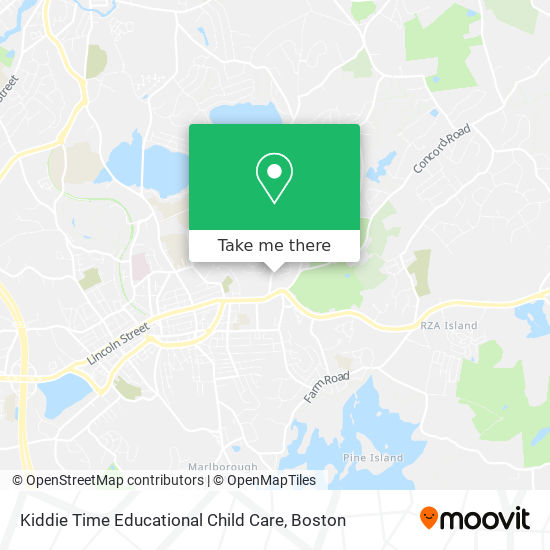 Kiddie Time Educational Child Care map
