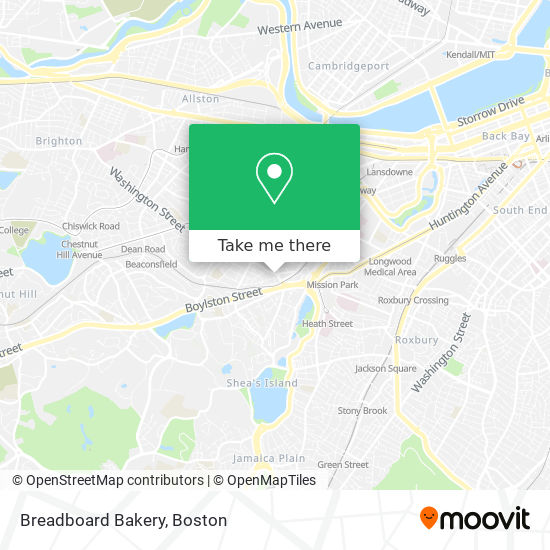 Breadboard Bakery map