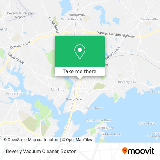 Mapa de Beverly Vacuum Cleaner