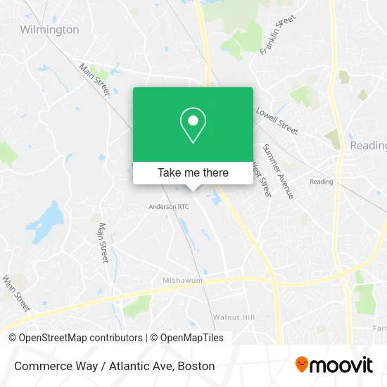 Commerce Way / Atlantic Ave map