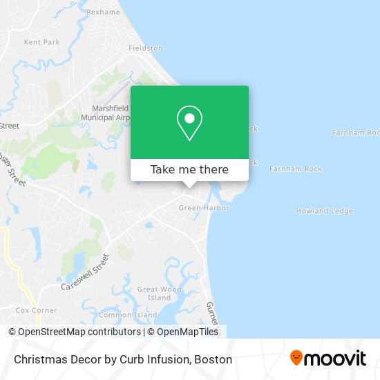 Christmas Decor by Curb Infusion map