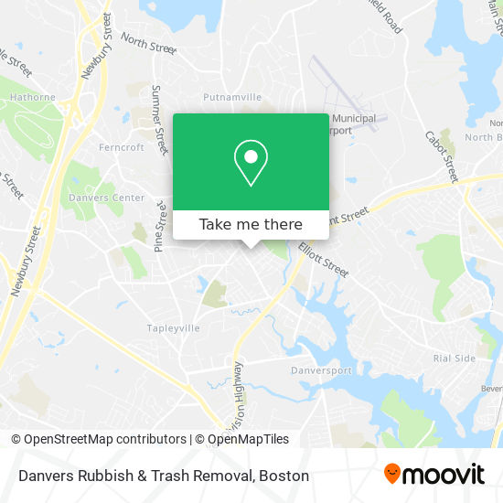 Danvers Rubbish & Trash Removal map