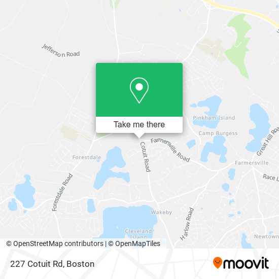 227 Cotuit Rd map