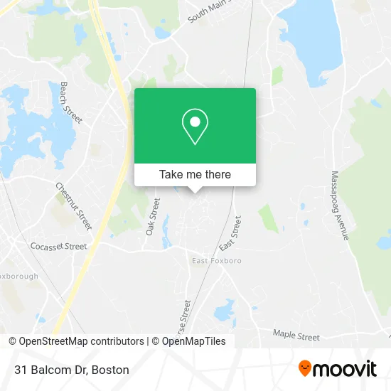 31 Balcom Dr map