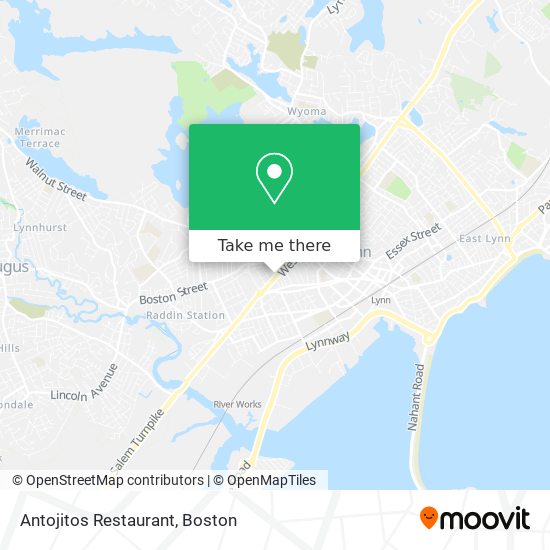Antojitos Restaurant map