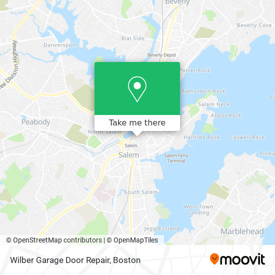 Mapa de Wilber Garage Door Repair