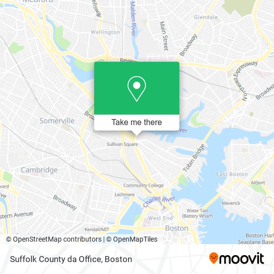 Suffolk County da Office map