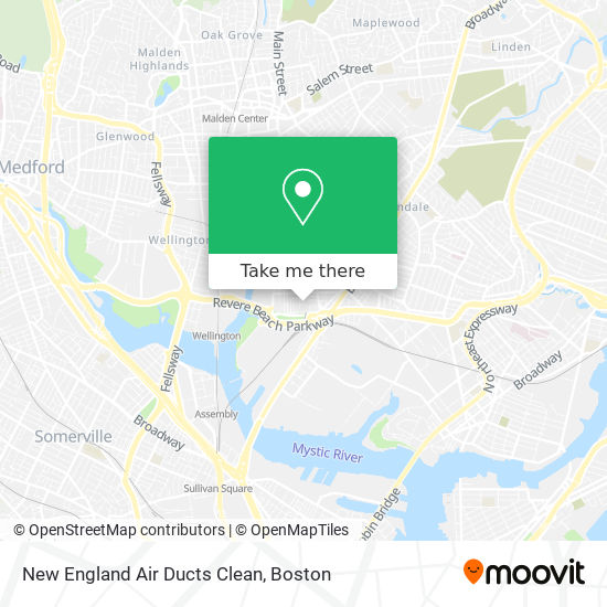 Mapa de New England Air Ducts Clean