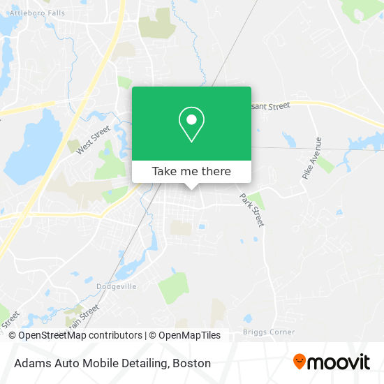 Mapa de Adams Auto Mobile Detailing