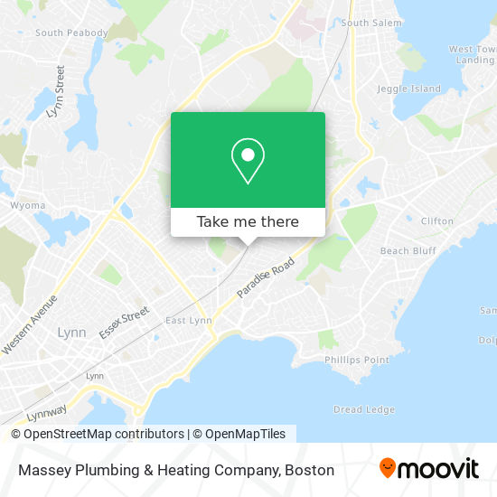 Massey Plumbing & Heating Company map