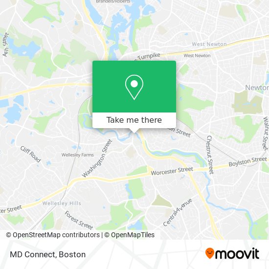 Mapa de MD Connect
