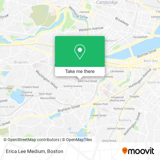 Mapa de Erica Lee Medium