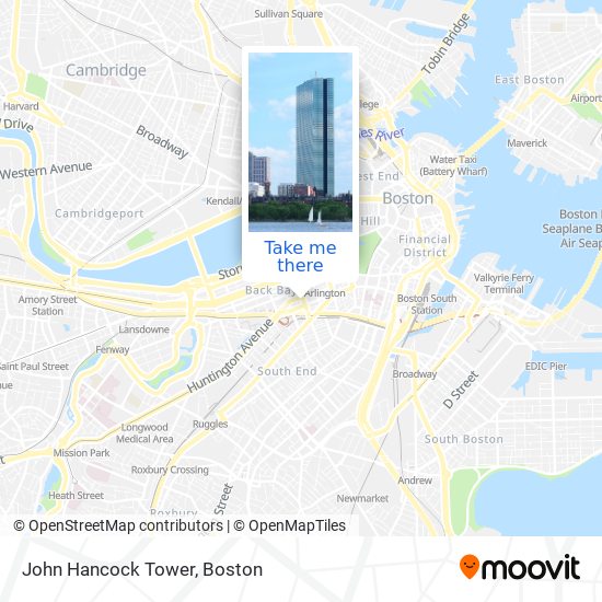 Mapa de John Hancock Tower