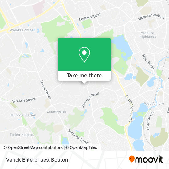 Varick Enterprises map