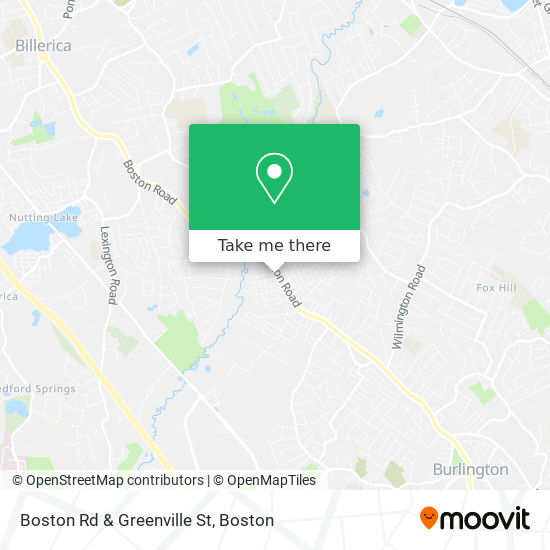 Boston Rd & Greenville St map