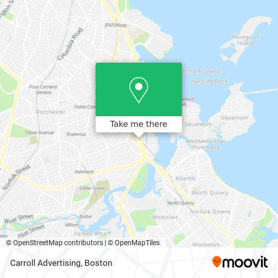 Carroll Advertising map