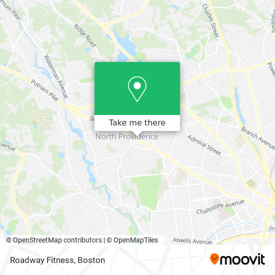 Roadway Fitness map