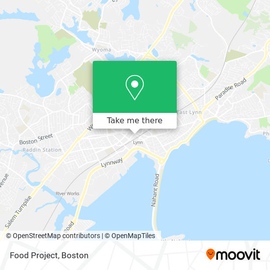 Food Project map