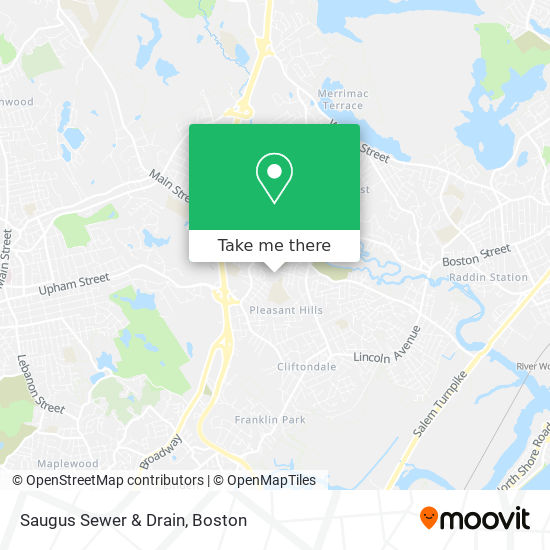 Mapa de Saugus Sewer & Drain