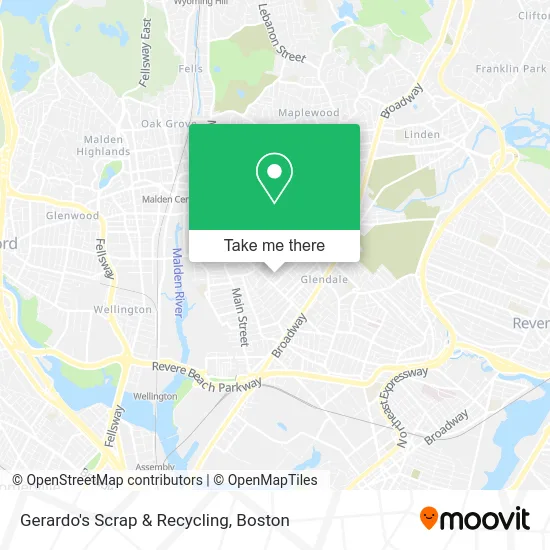 Gerardo's Scrap & Recycling map