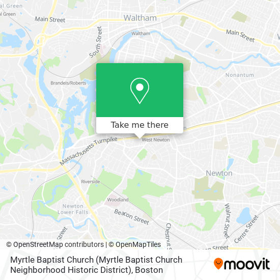 Myrtle Baptist Church (Myrtle Baptist Church Neighborhood Historic District) map