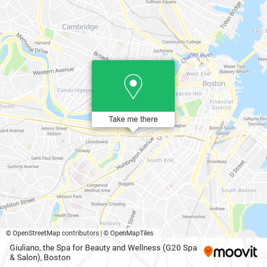 Giuliano, the Spa for Beauty and Wellness (G20 Spa & Salon) map