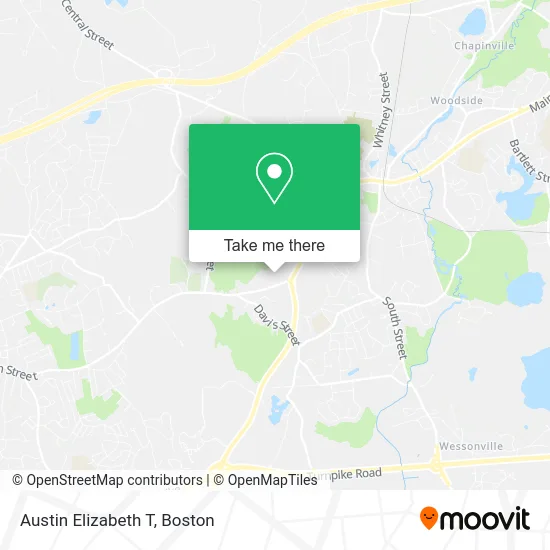 Austin Elizabeth T map