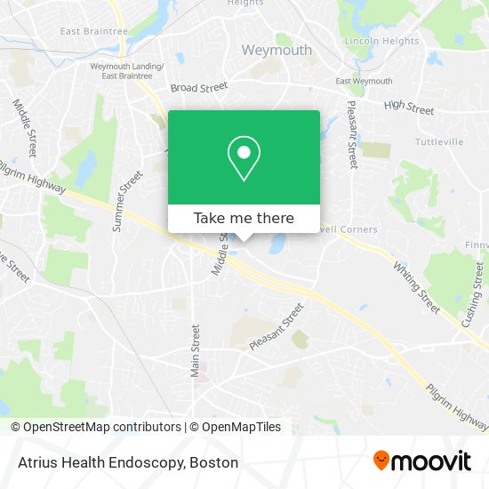 Atrius Health Endoscopy map