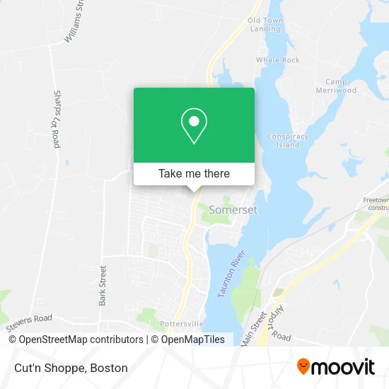 Cut'n Shoppe map