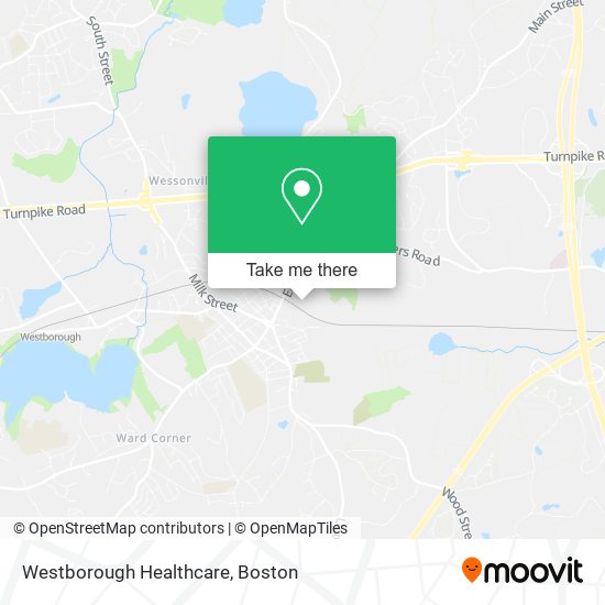 Mapa de Westborough Healthcare