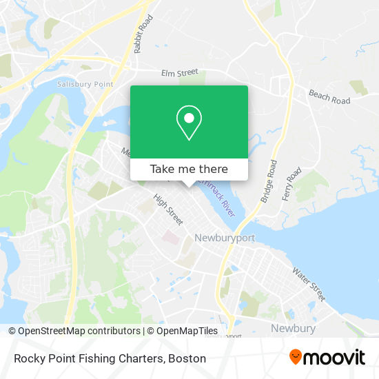 Rocky Point Fishing Charters map